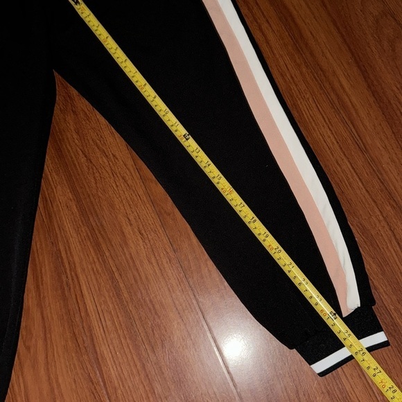 Zara track suit set 2 piece hoodie size S pants jogger size M pullon side stripe - Picture 12 of 15
